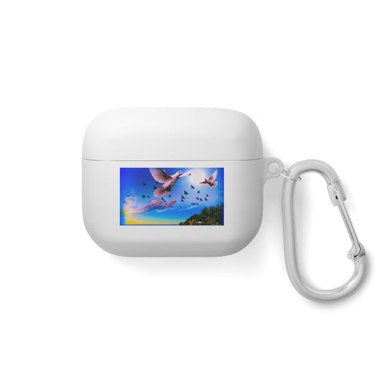 AirPods and AirPods Pro Case Cover Flying Doves